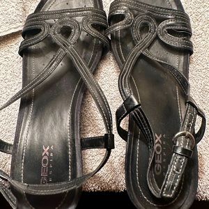 Black Geox sandal!  Used but in good shape.  Very comfortable